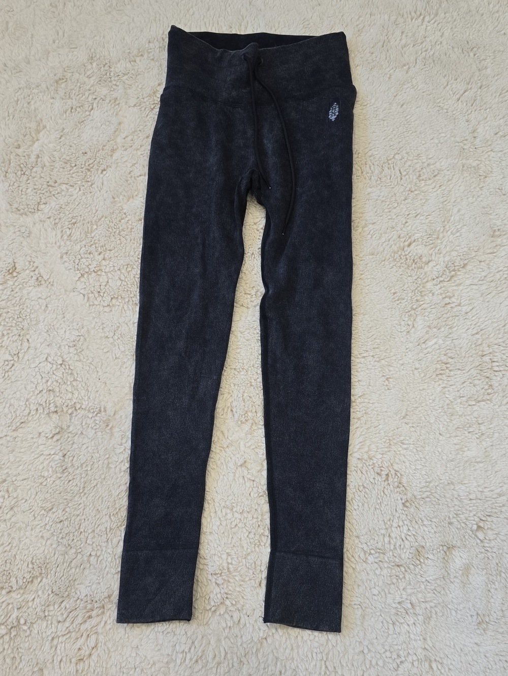 FP Movement by Free People Charcoal Black High-Waist Leggings